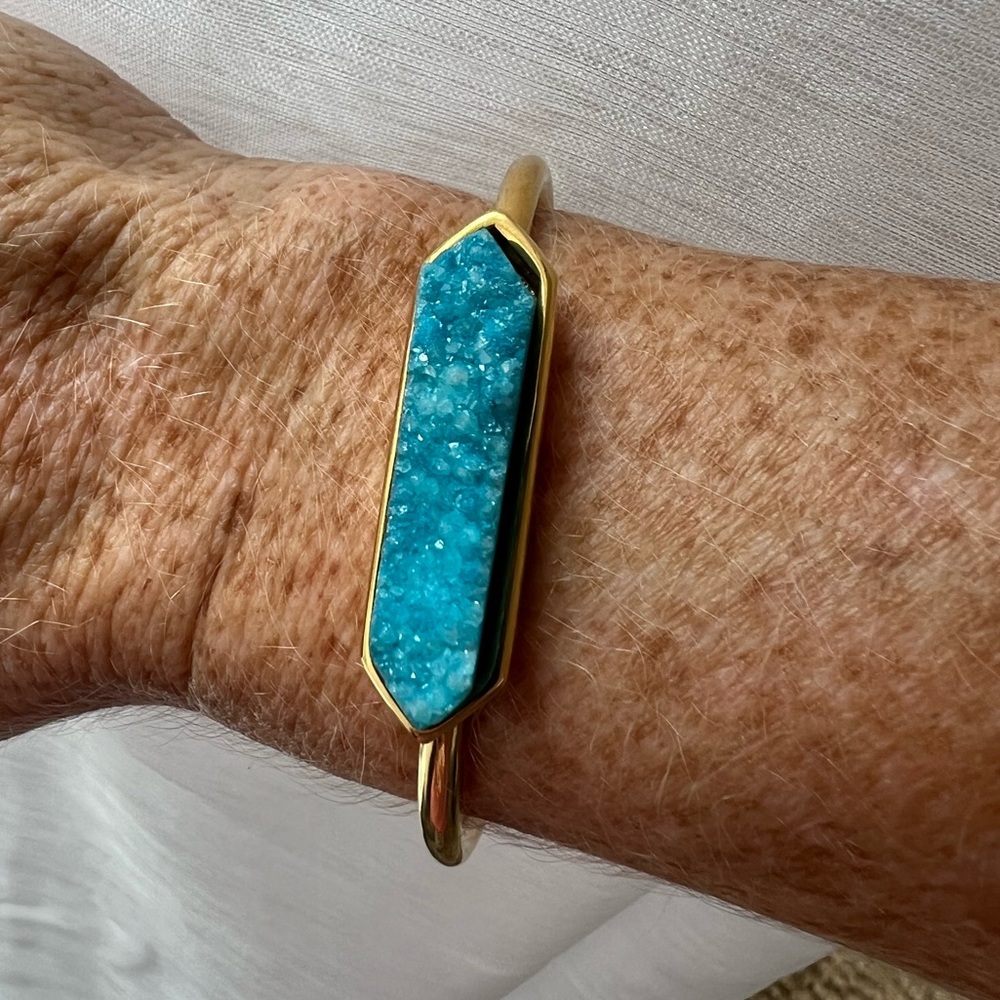 Kinsley Armelle Azure Quartz Bangle